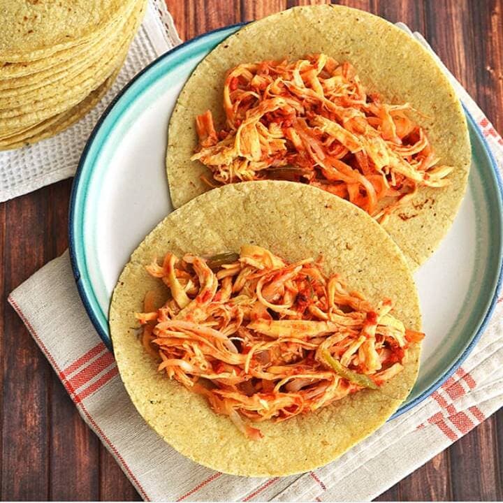 Tacos Pollo x4