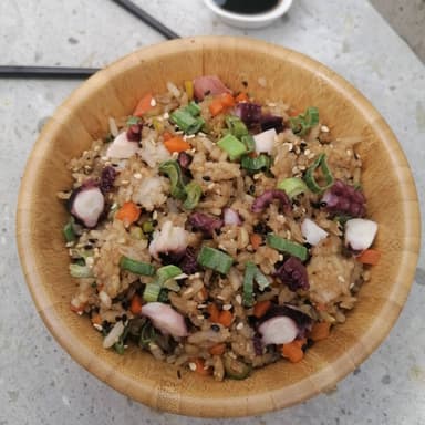 Yakimeshi de Pulpo
