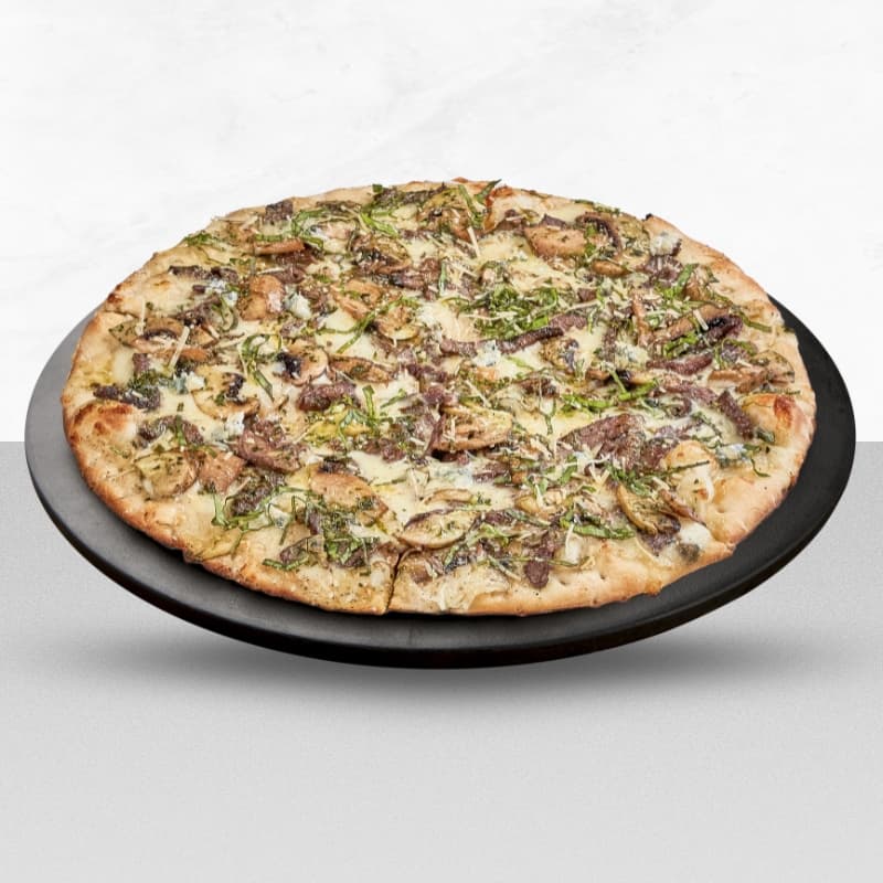 Pizza Steak Pimienta