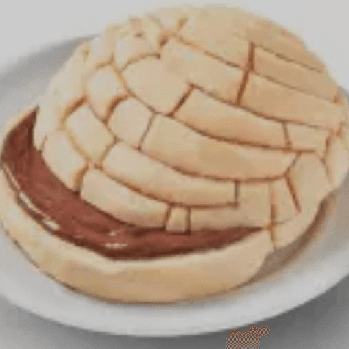 Concha Rellena de nutella