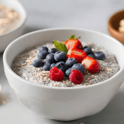 Bowl de chía y frutas
