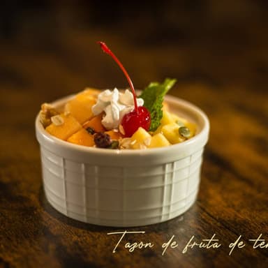 Tazòn de Fruta de Temporada Chico