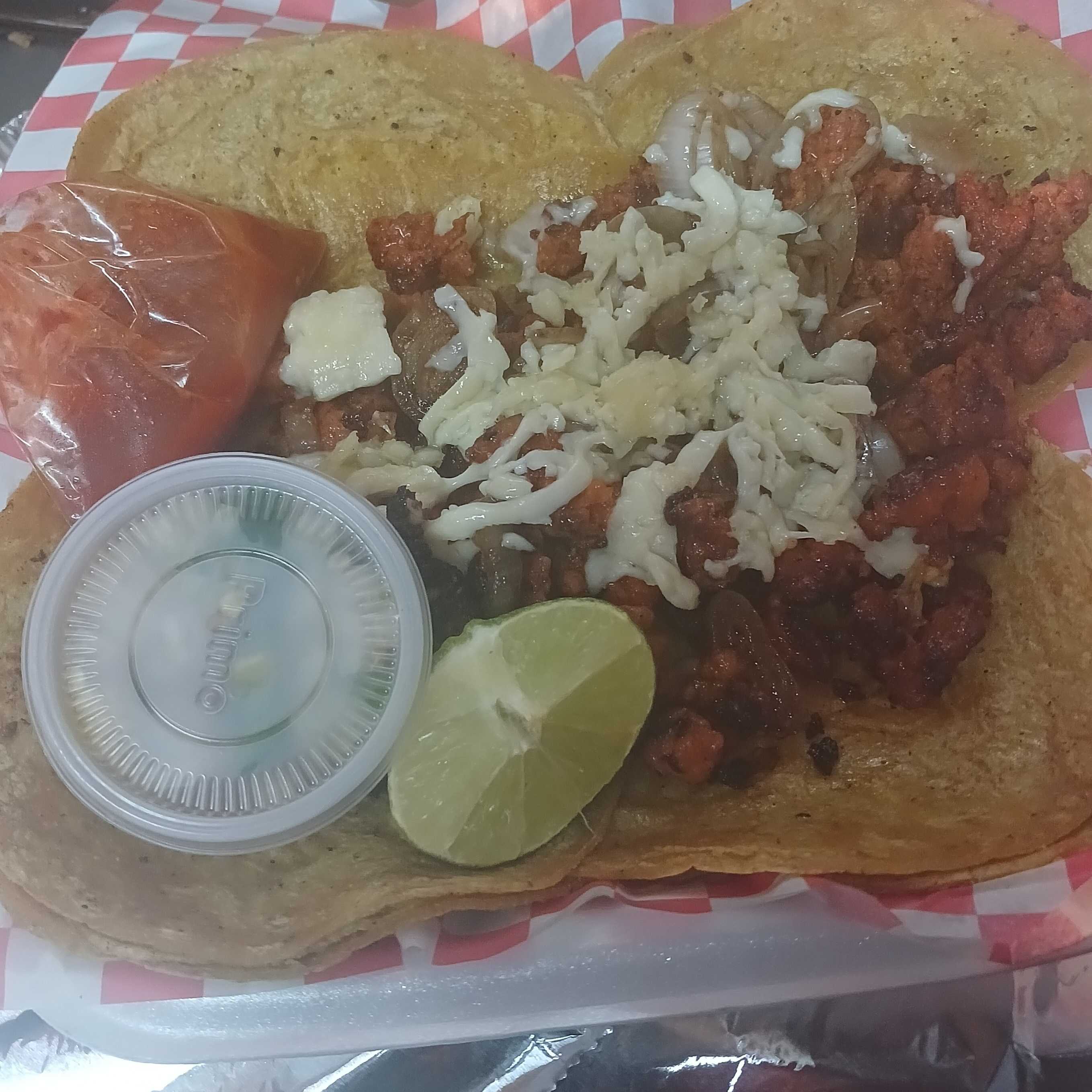 Tacos de Alambre Pastor