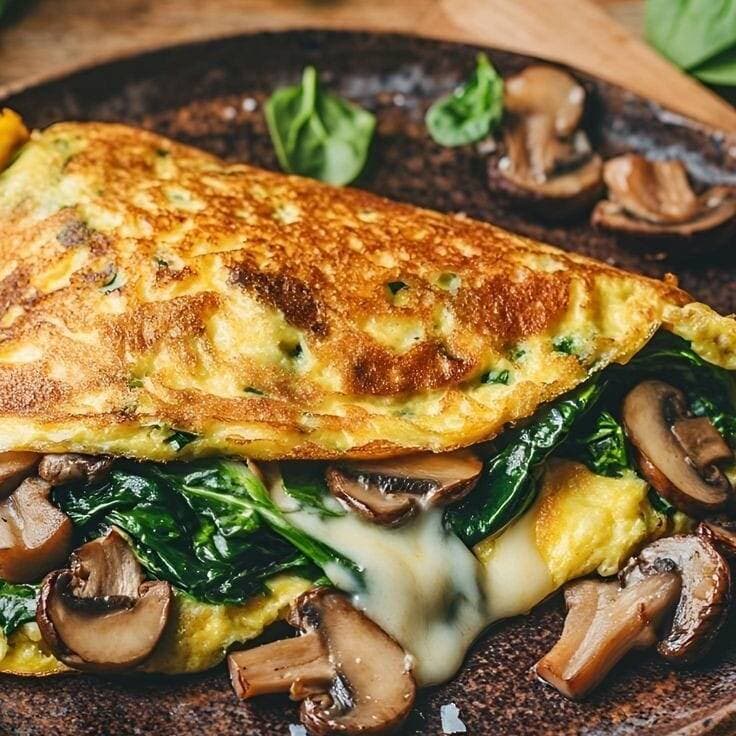 OMELET de Champiñones