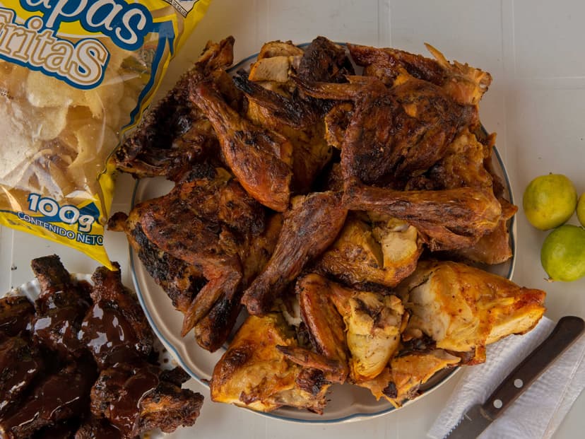Pollos al Carbón Estilo Chicago