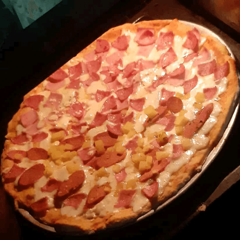 Combo-Pizza Familiar Masa Delgada + Bebida 1.5Lt