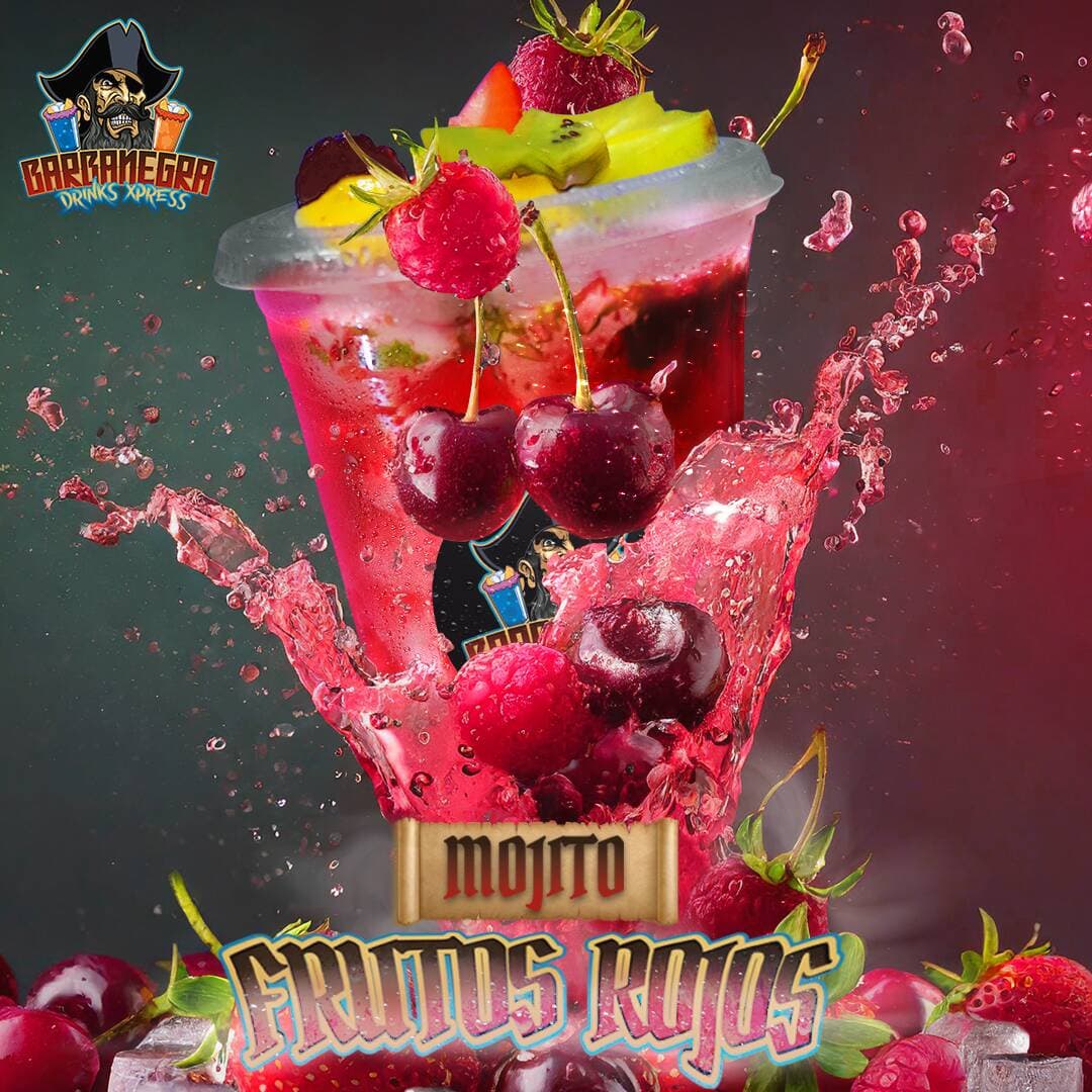 Mojito Frutos Rojos
