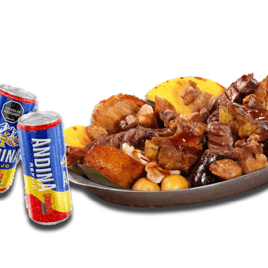 Combo Picada Pa'2 + 2 Andina Refajo
