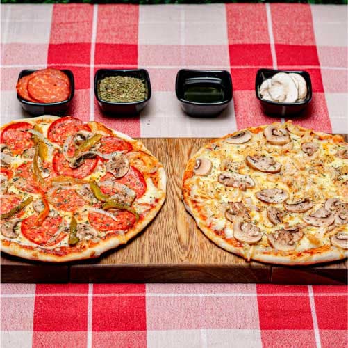 Combo Pareja 2 Pizzas Personales