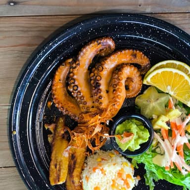Pulpo Zarandeado