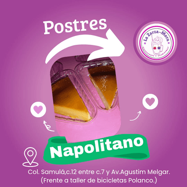 REBANADA DE NAPOLITANO