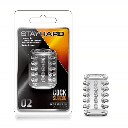 Stay Hard - Cock Sleeve 02 - Clear