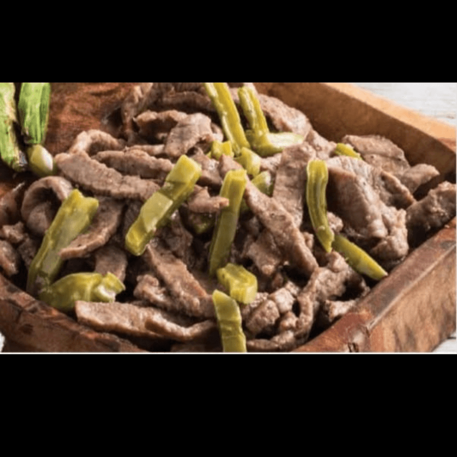 Bistec con Nopales