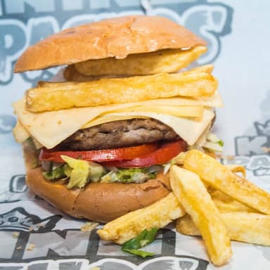 Hamburguesa Cheetos