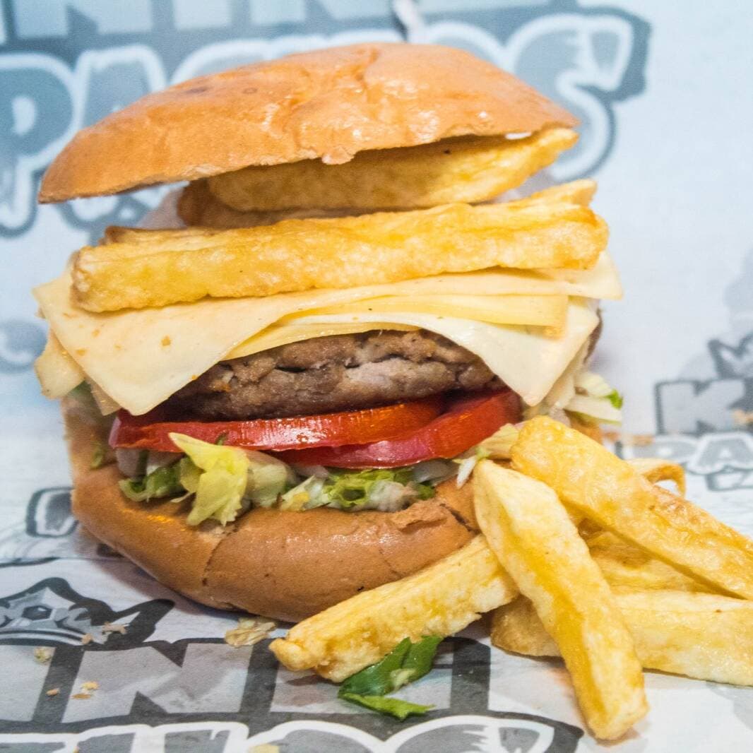 Hamburguesa Cheetos