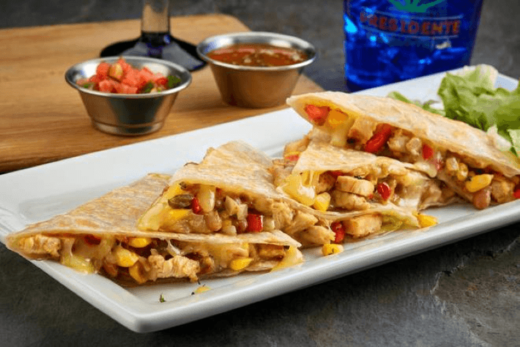 Santa Fe Chicken Quesadillas