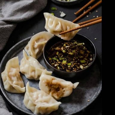 Gyozas Shortrib