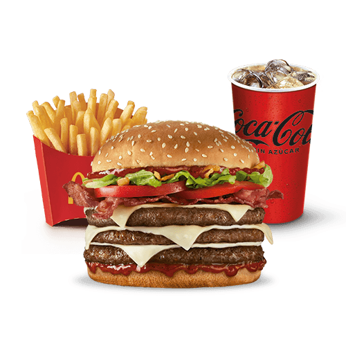 McTrío Mediano Grands BBQ Bacon Triple