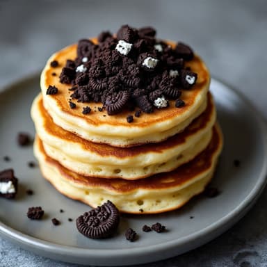 Hotcakes de oreo