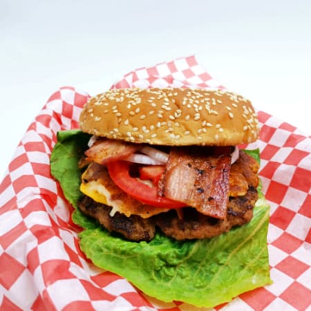 Hamburguesa Suiza Sencilla