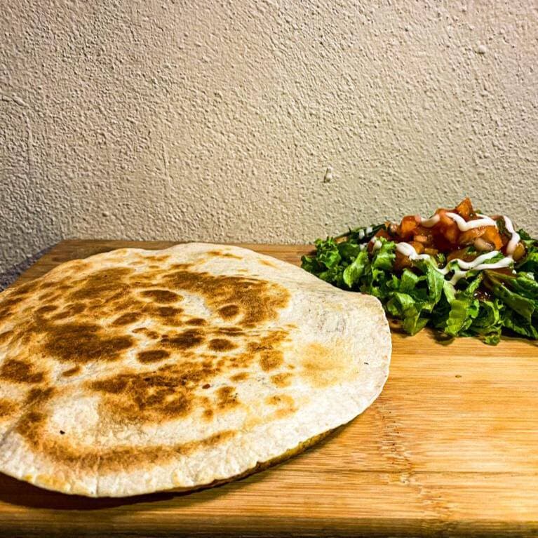 Burger Quesadilla