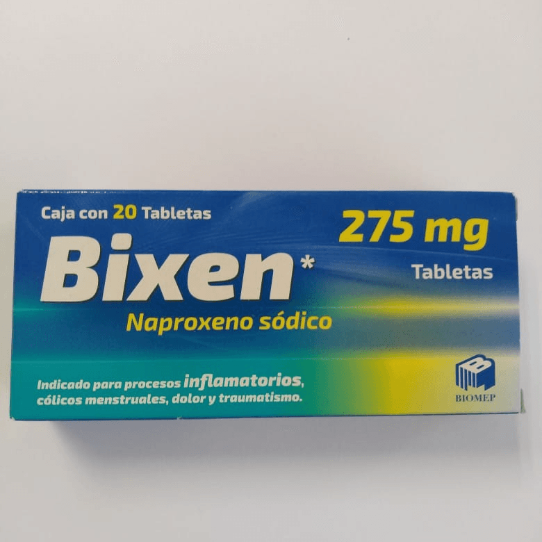 BIXEN NAPROXENO SÓDICO 275MG