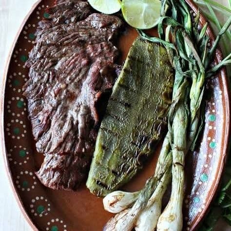 Bistec con Nopales