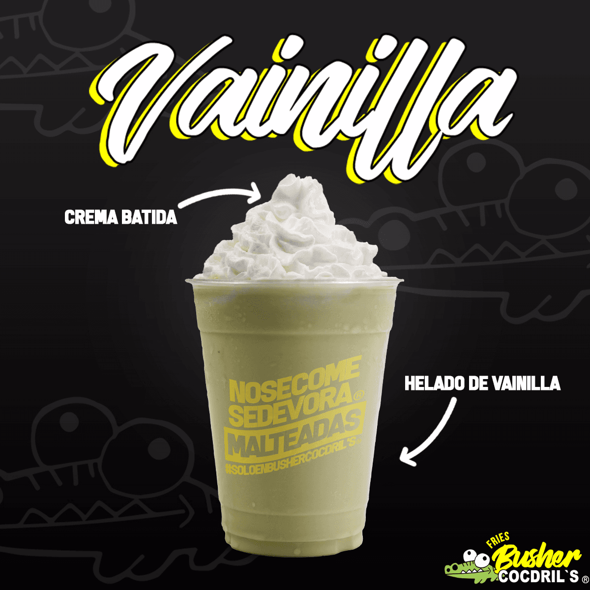 Malteada de Vainilla