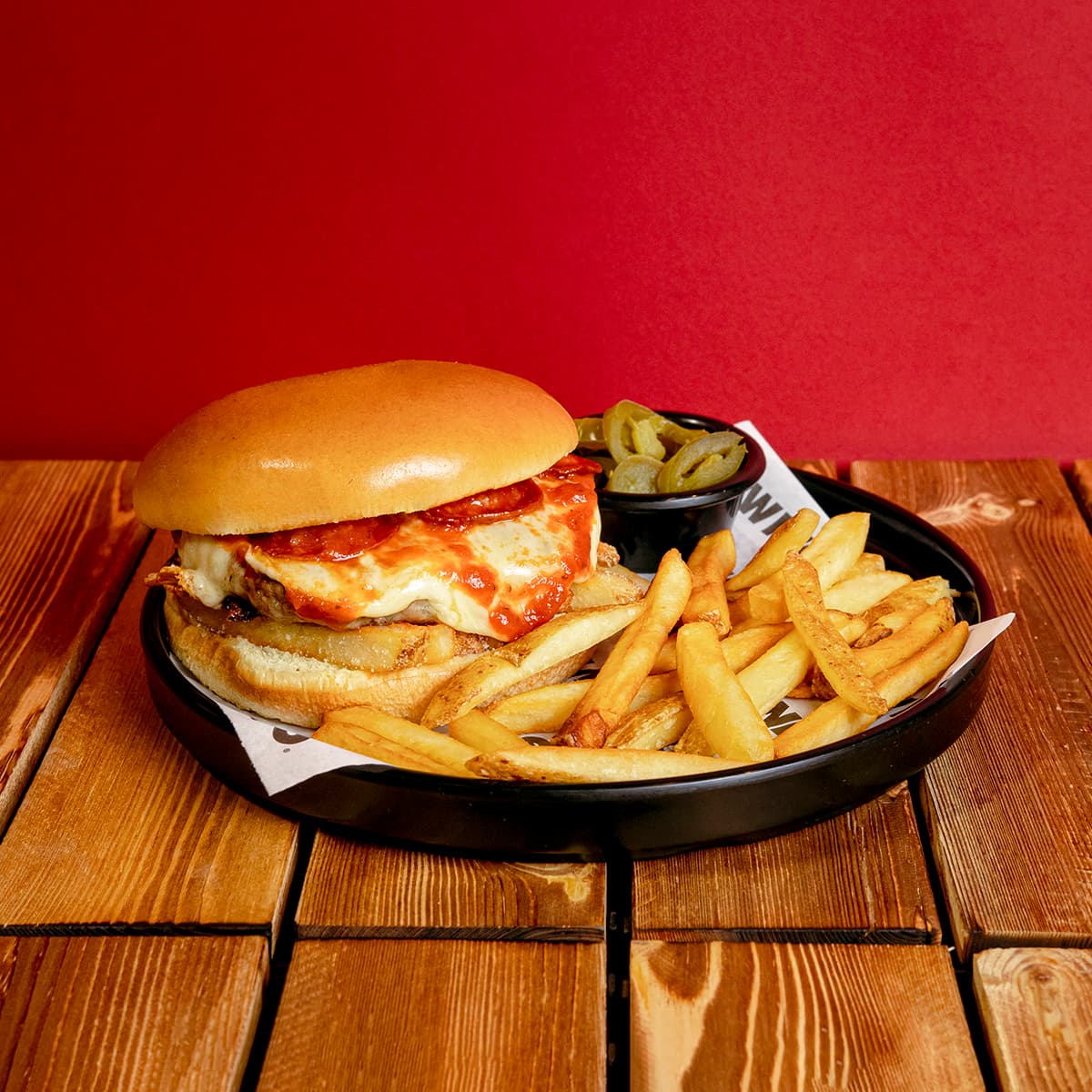 Pizza burger