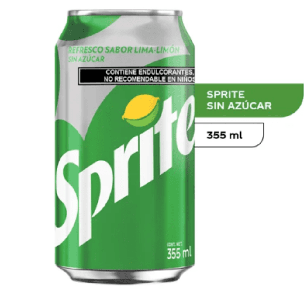 Sprite Sin Azúcar