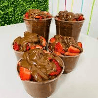 VASO FRESAS NATURALES  CHOCOCREMITO 16OZ