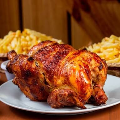 1 Pollo + Papas + Cremas