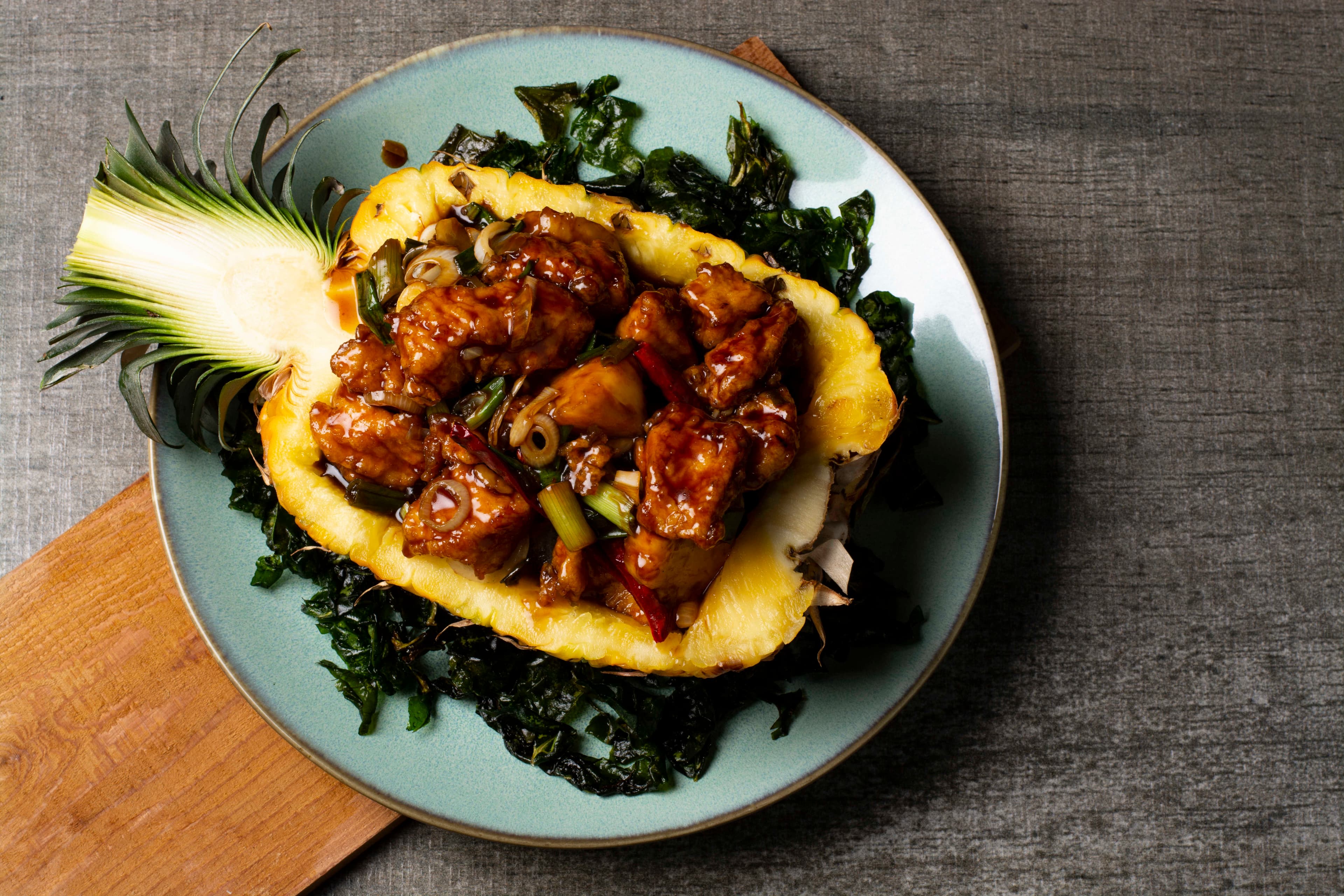 Pollo a la Piña
