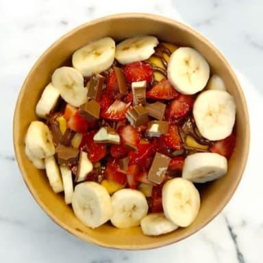 Bowl de 21 Mini Hotcakes con Fruta
