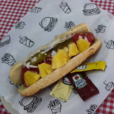 Hot Dog Bull Dog Hawaiano