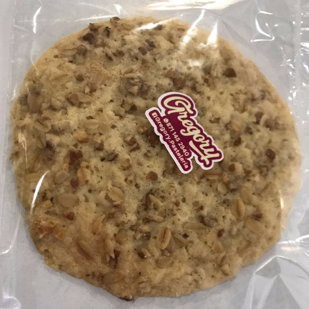 Galleta Sin Azúcar de Avena y Nuez