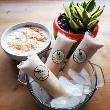 Bolis gourmet de arroz con leche