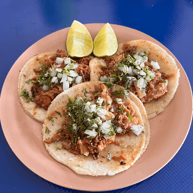 Taco Surtido (Res con Puerco)