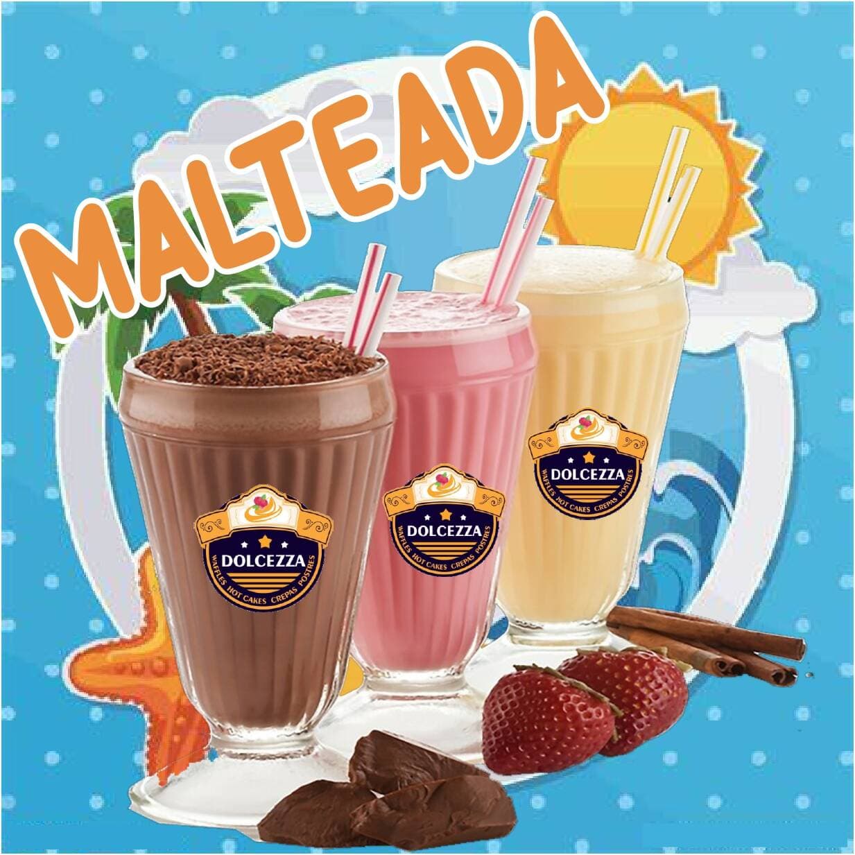 Malteada Chocolate