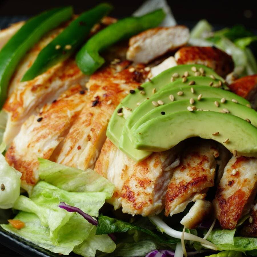 Ensalada de Pechuga de Pollo