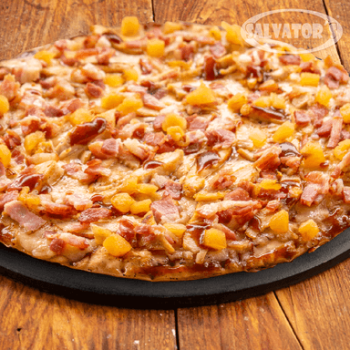 Pizza Hawaiana Pollo BBQ