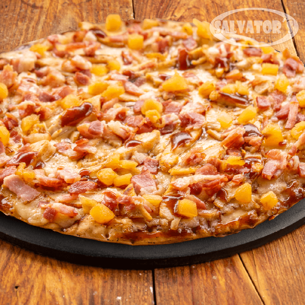 Pizza Hawaiana Pollo BBQ