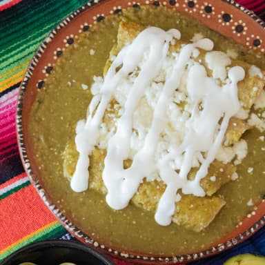 Enchiladas de Pollo