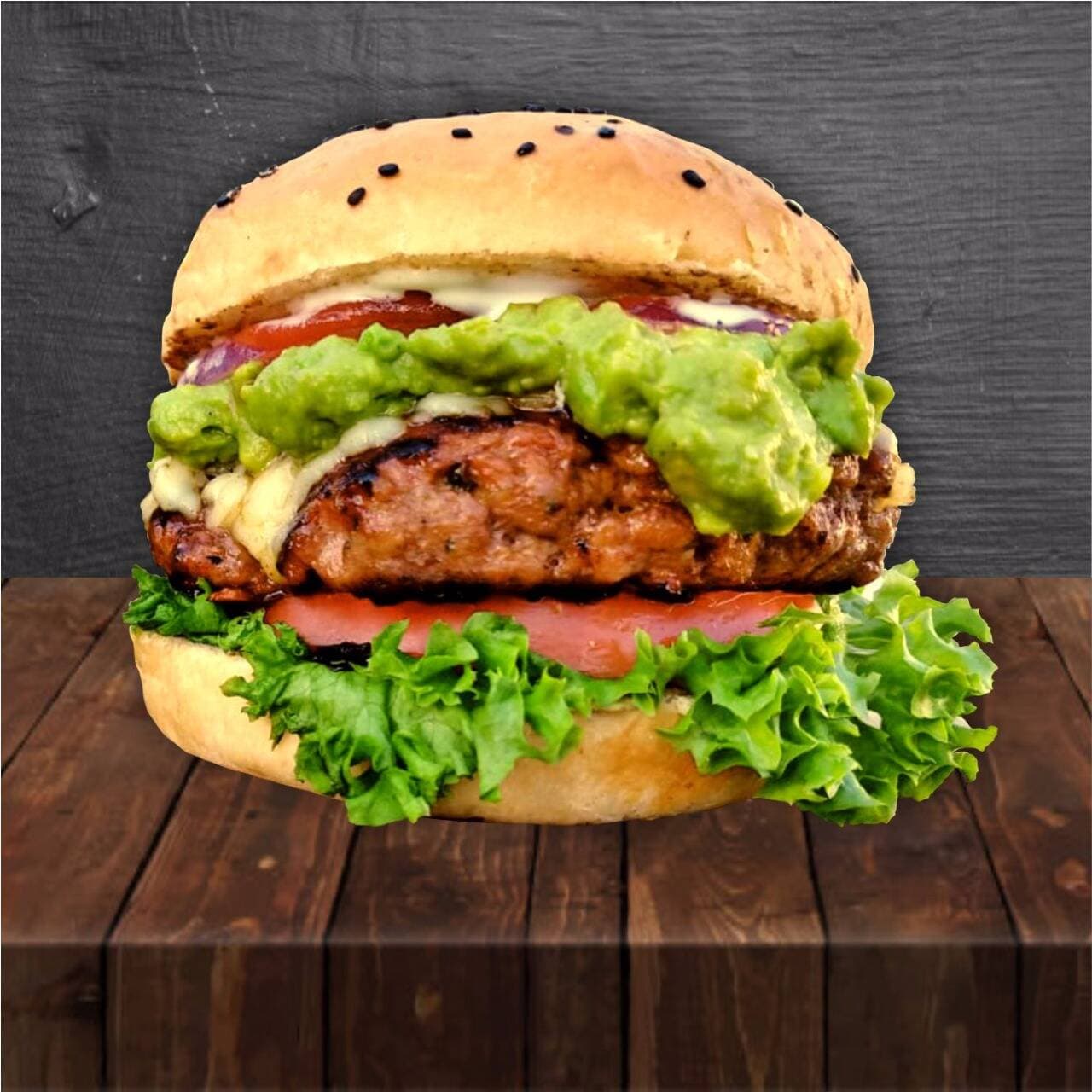 Hamburguesa de Guacamole