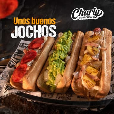 3 Hot Dog con Papa Francesa