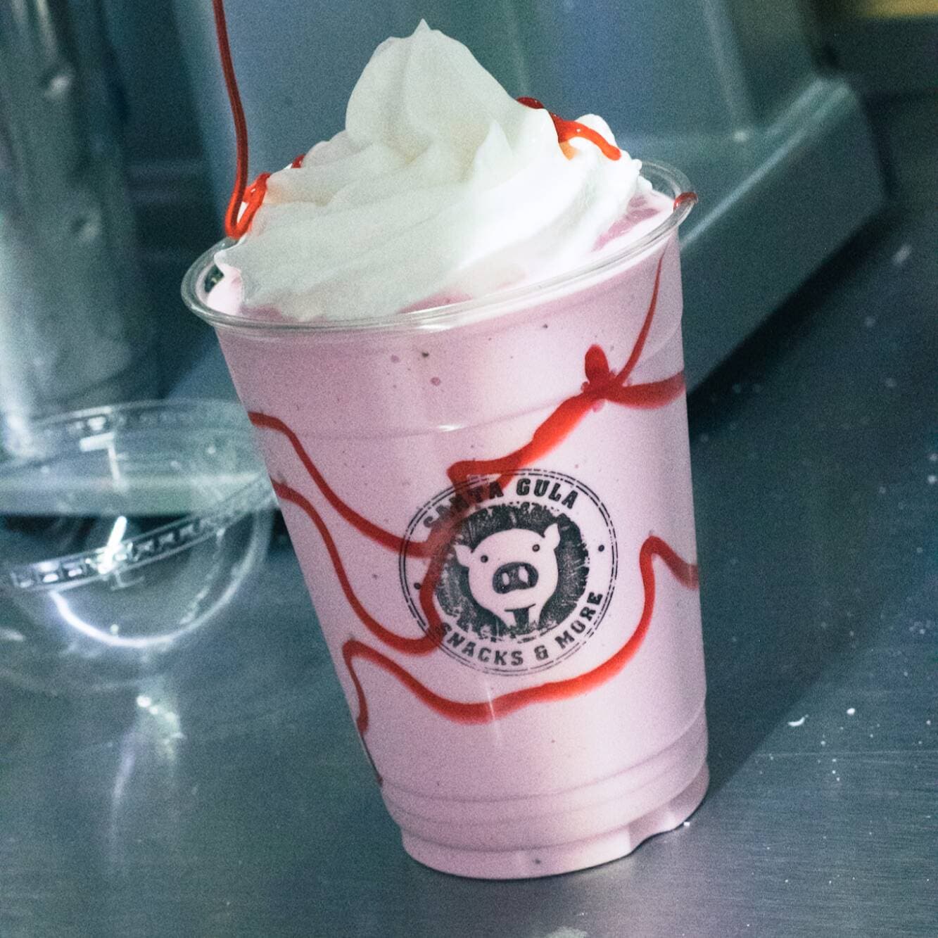 Malteada de Fresa