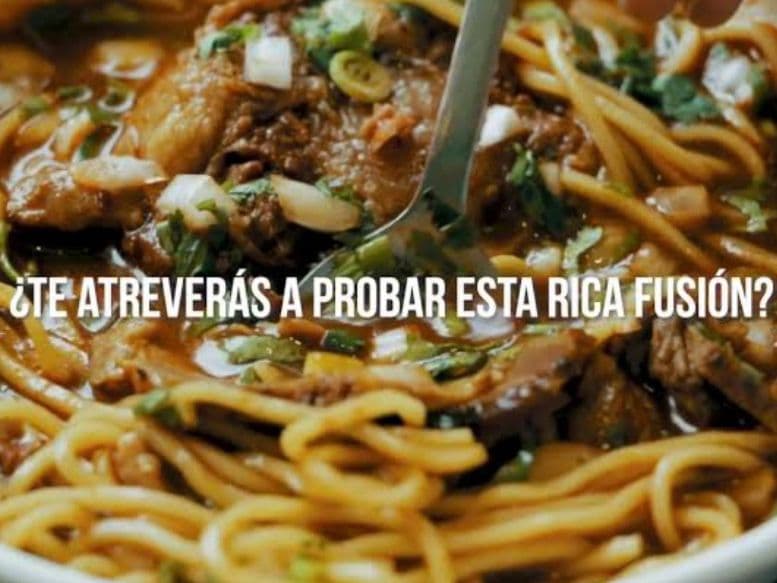 Ramen de birria