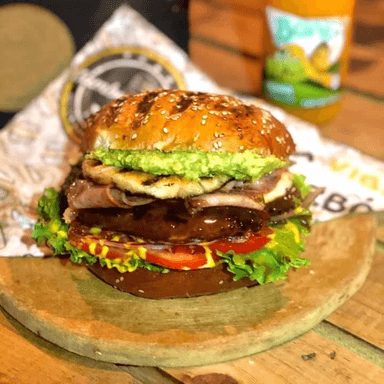 HAMBURGUESA BBQ