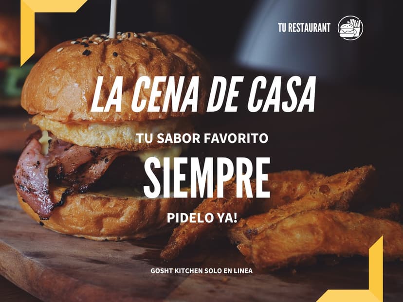 La cena de casa