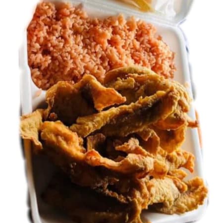 Chicharrón de pescado TRUCHA. (1 KG)